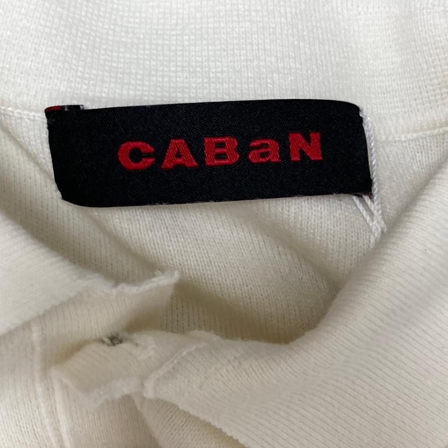 CABaN（キャバン） 未使用 25SS CABaN コットンカシミヤ パールポロ