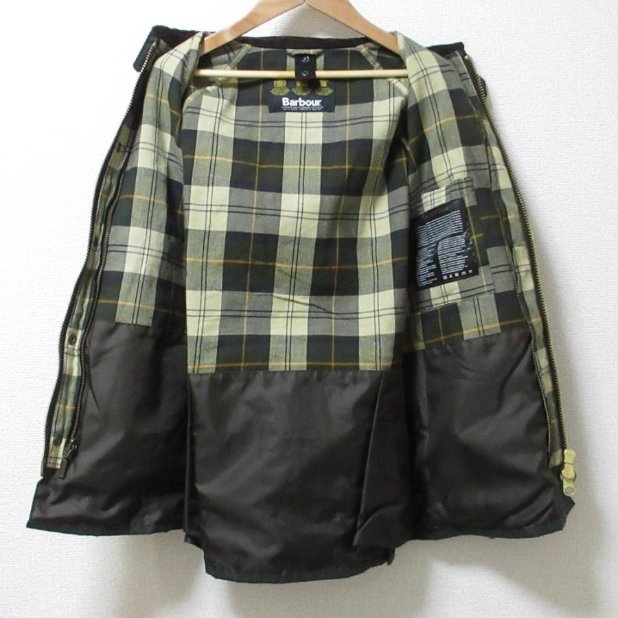 BARBOUR ジャケット Barbour 良品 バブアー ワックスコーティング ダブルジップ