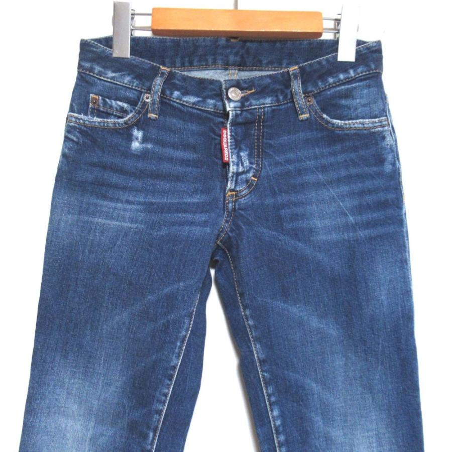 DSQUARED2 美品 ディースクエアード ダメージ加工 スリムフィット  