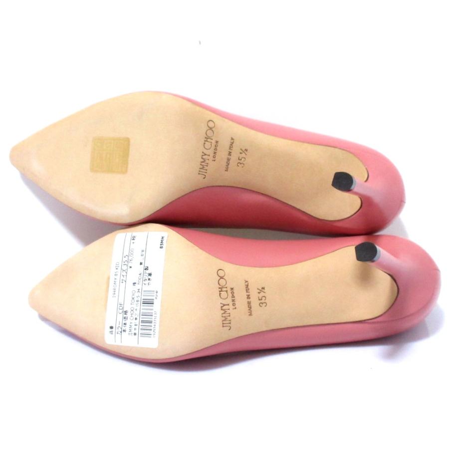 JIMMY CHOO ROMY 85 サイズ35 JIMMY CHOO（ジミーチュウ） 未使用 Romy 85 キッドレザー ポイン