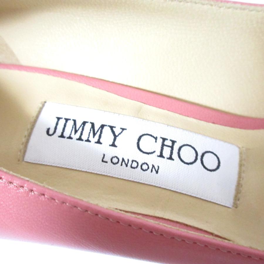 JIMMY CHOO（ジミーチュウ） 未使用 Romy 85 キッドレザー ポイン