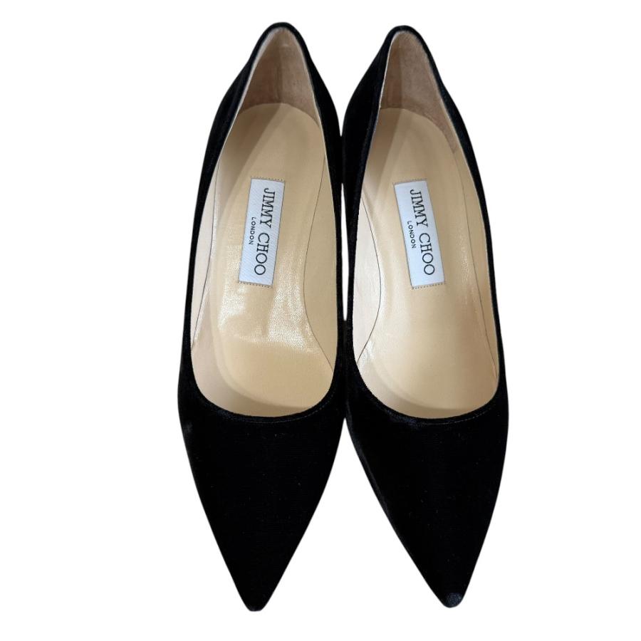 JIMMY CHOO（ジミーチュウ） 未使用 ベルベッド ポインテッドトゥ