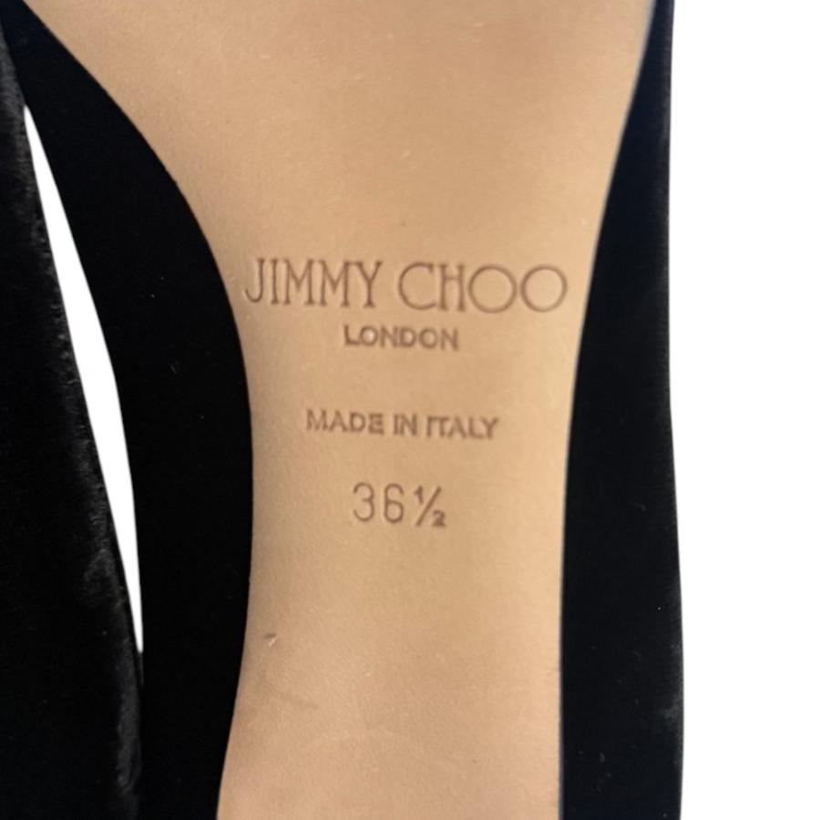 JIMMY CHOO（ジミーチュウ） 未使用 ベルベッド ポインテッドトゥ