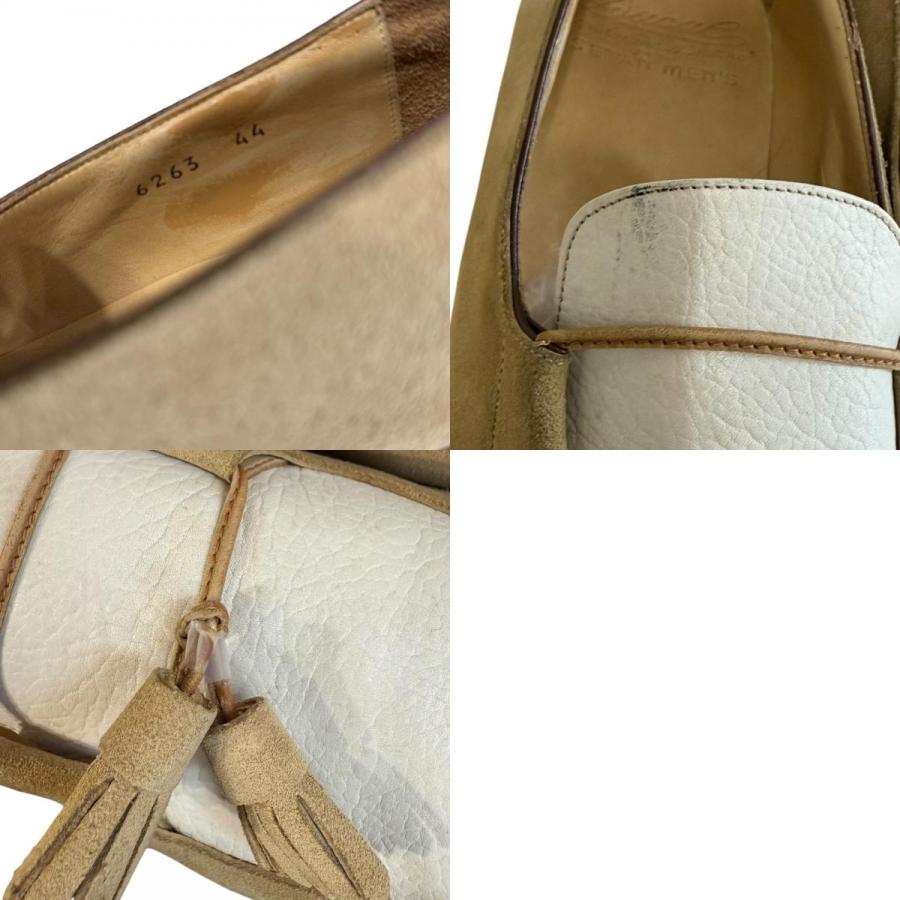美品 DUCAL デュカル 伊勢丹メンズ スエード タッセルシューズ 44 29cm
