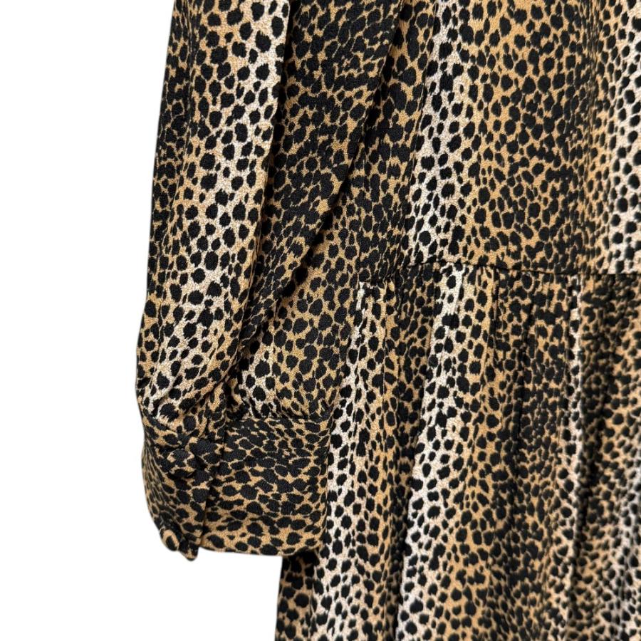 Y2K CELINE レオパード柄ワンピース Y2K CELINE レオパード柄