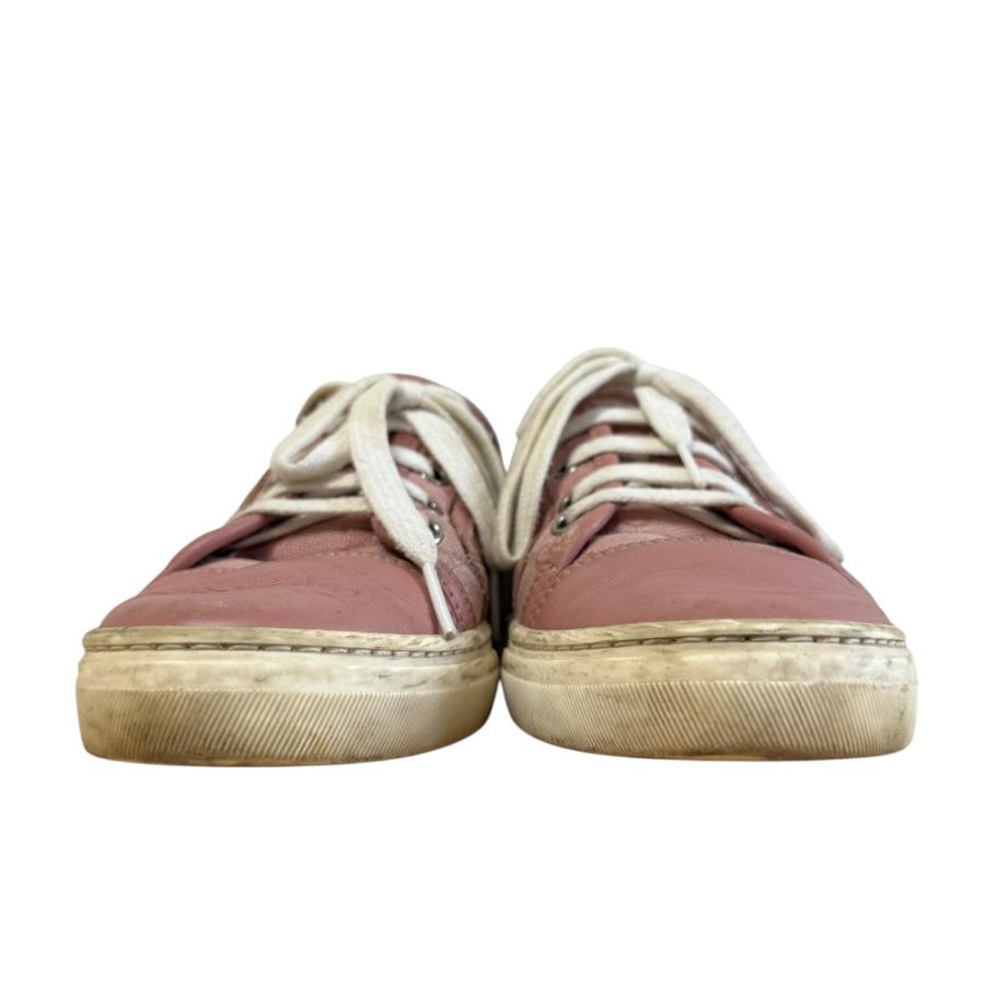 GUCCI（グッチ） 良品 GGキャンバス レザー ローカットスニーカー 34 1