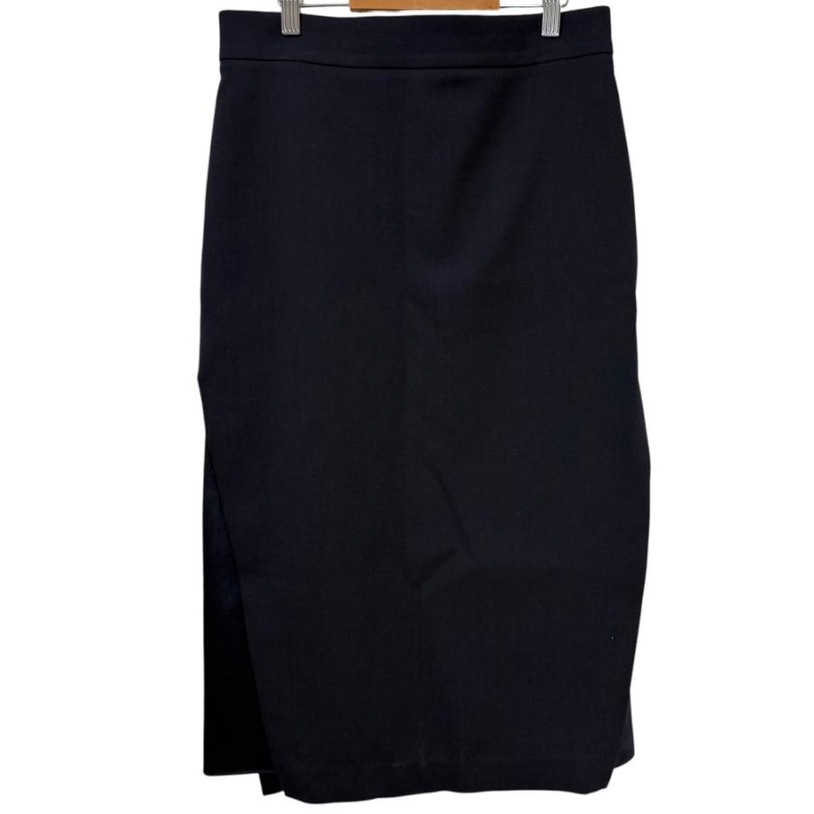 BRUNELLO CUCINELLI ブルネロ　クチネリ ひざ丈スカート レディース 【古着】【中古】 BRUNELLO CUCINELLI（ブルネロクチネリ） 美品 ウール ストレッチ ひざ