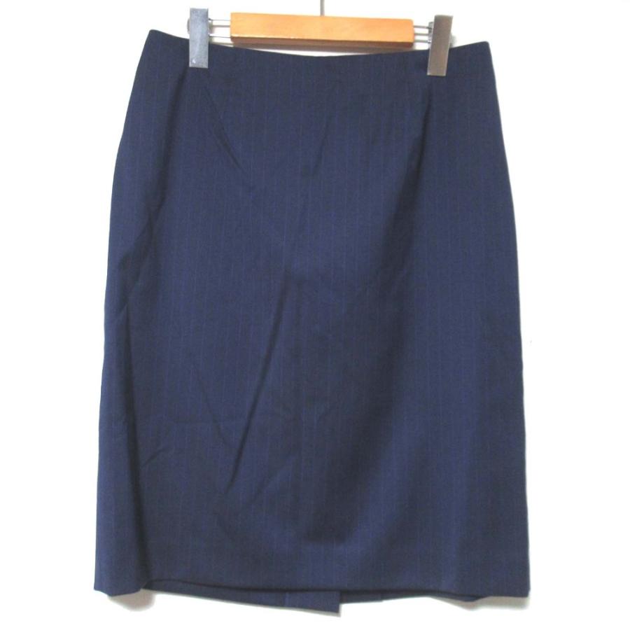 LANVIN COLLECTION 美品 ランバンコレクション ピンストライプ柄
