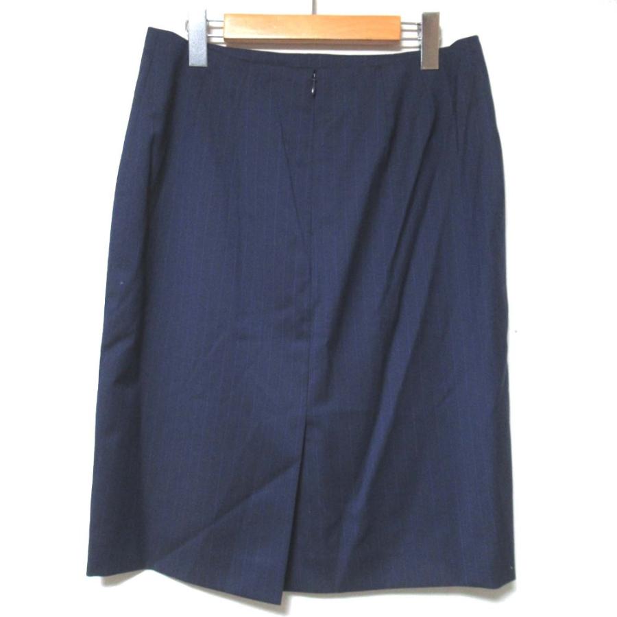 LANVIN COLLECTION 美品 ランバンコレクション ピンストライプ柄