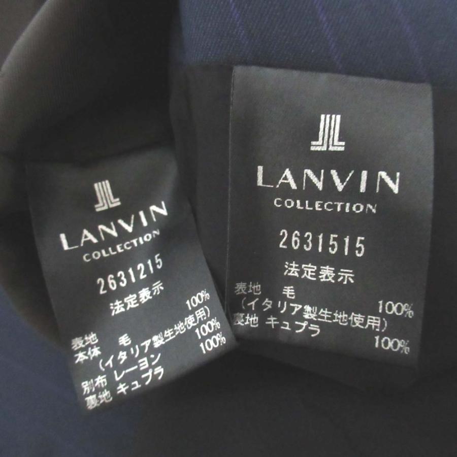 LANVIN COLLECTION 美品 ランバンコレクション ピンストライプ柄