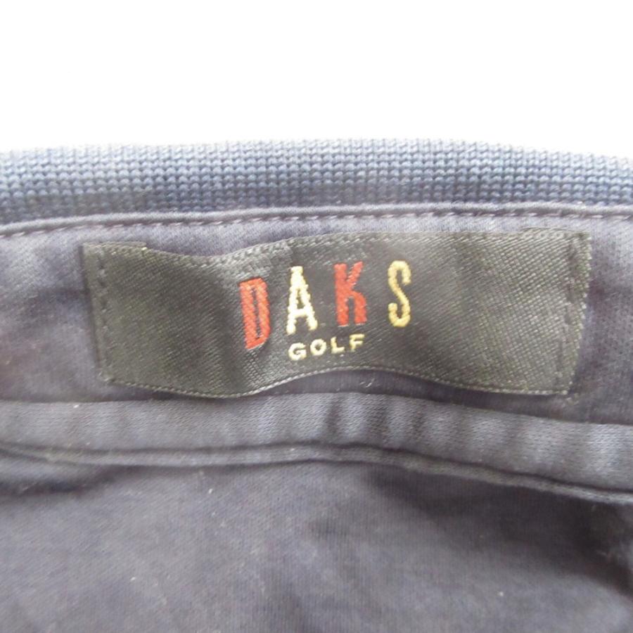 DAKS 良品 GOLF ダックス ゴルフ ポロシャツ カットソー 長袖