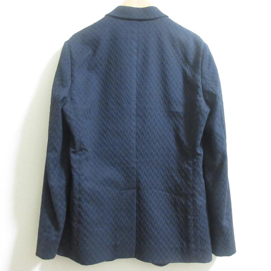最強サイズ54 EMPORIO ARMANI レザーテーラードジャケット 本革 【公式
