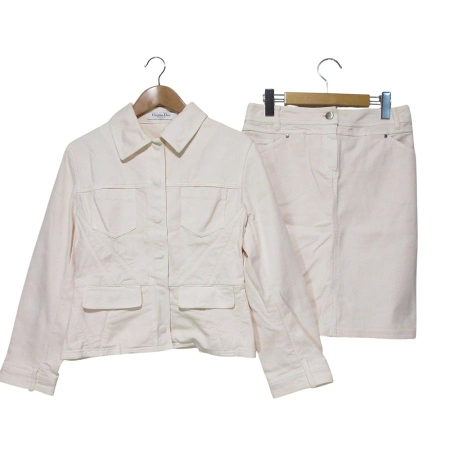 クリスチャンディオール ガリアーノ期 ストレッチデニムスカート 4