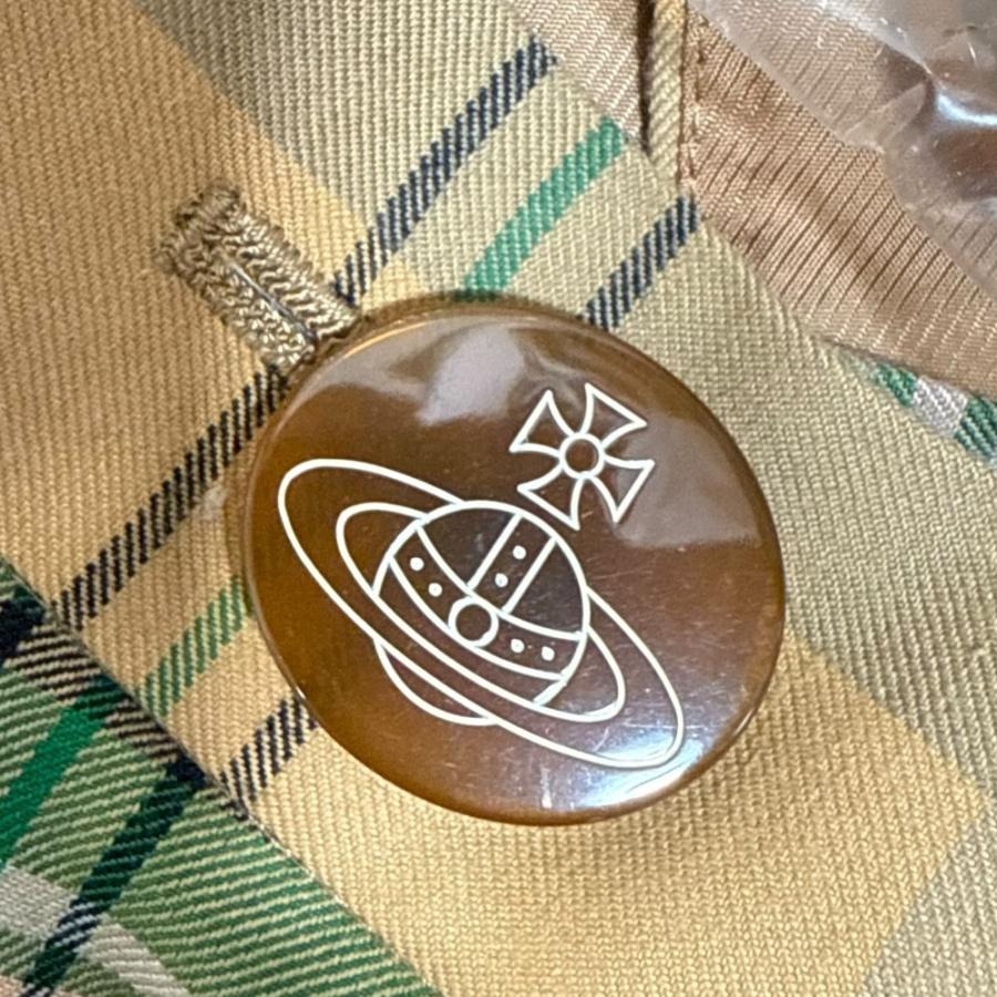 ヴィヴィアンウエストウッドレッドレーベル チェック柄 スカート オーブボタン 2 Vivienne Westwood red label 美品 ヴィヴィアンウエストウッド