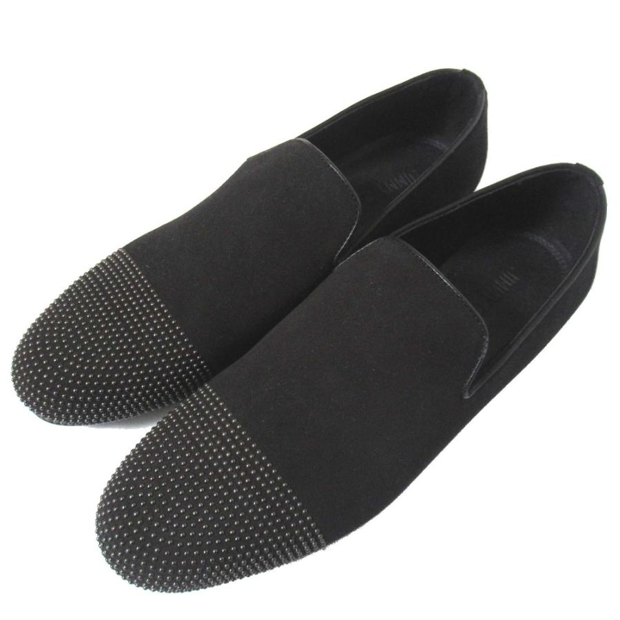JIMMY CHOO（ジミーチュウ） 未使用 スエード スタッズ オペラシューズ 