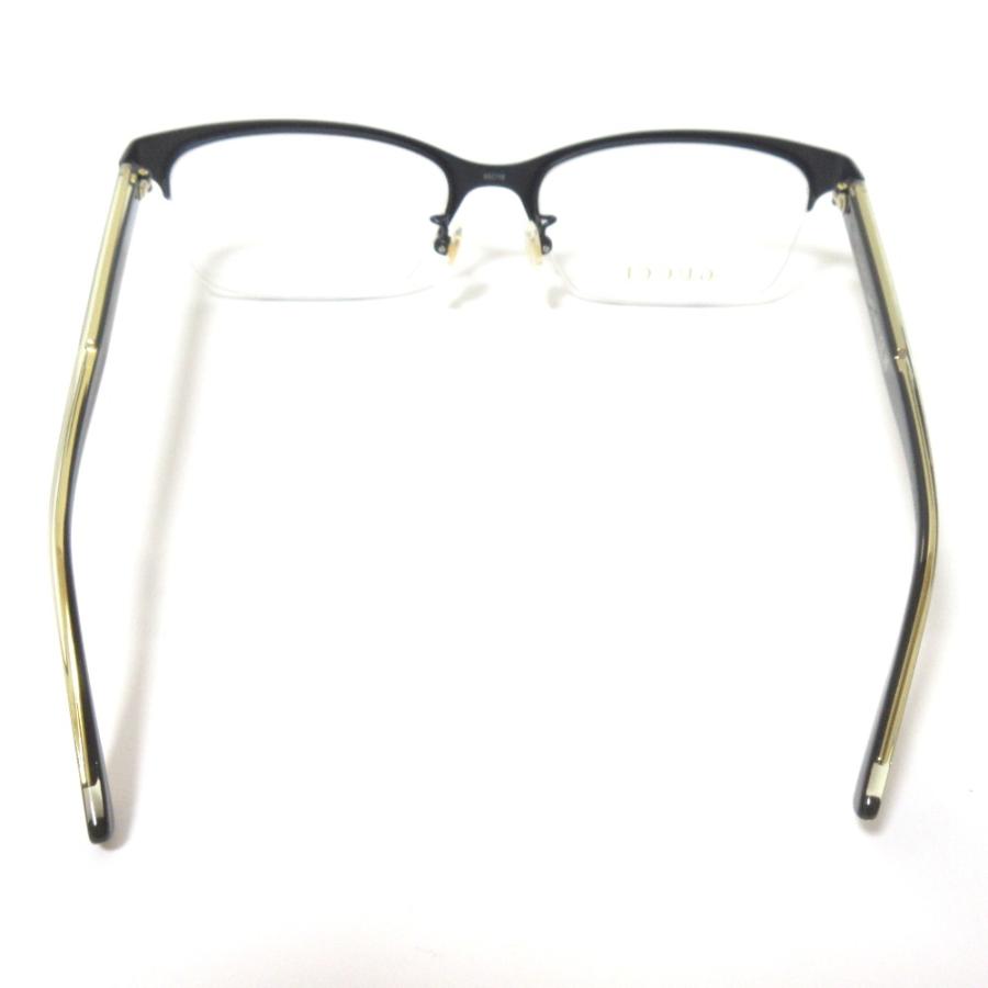 GUCCI 美品 グッチ チタンフロント セルテンプル ハーフリム