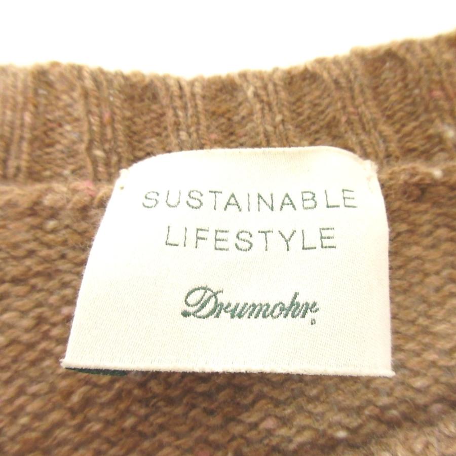 DRUMOHR（ドルモア） 美品 SUSTAINABLE LIFESTYLE カシミヤ クルー 