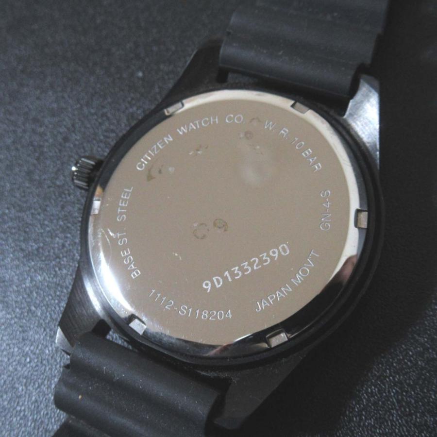 CITIZEN（シチズン） 美品 クォーツ アナログ デイト ラバーベルト 
