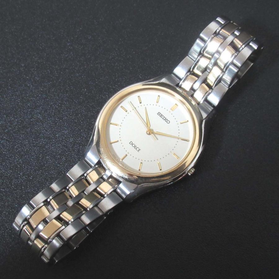 SEIKO 美品 DOLCE セイコードルチェ クォーツ メンズウォッチ