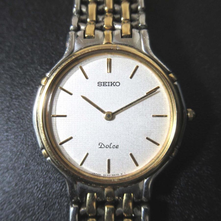 SEIKO（セイコー） 美品 SEIKO DOLCE セイコードルチェ クォーツ 2針式 