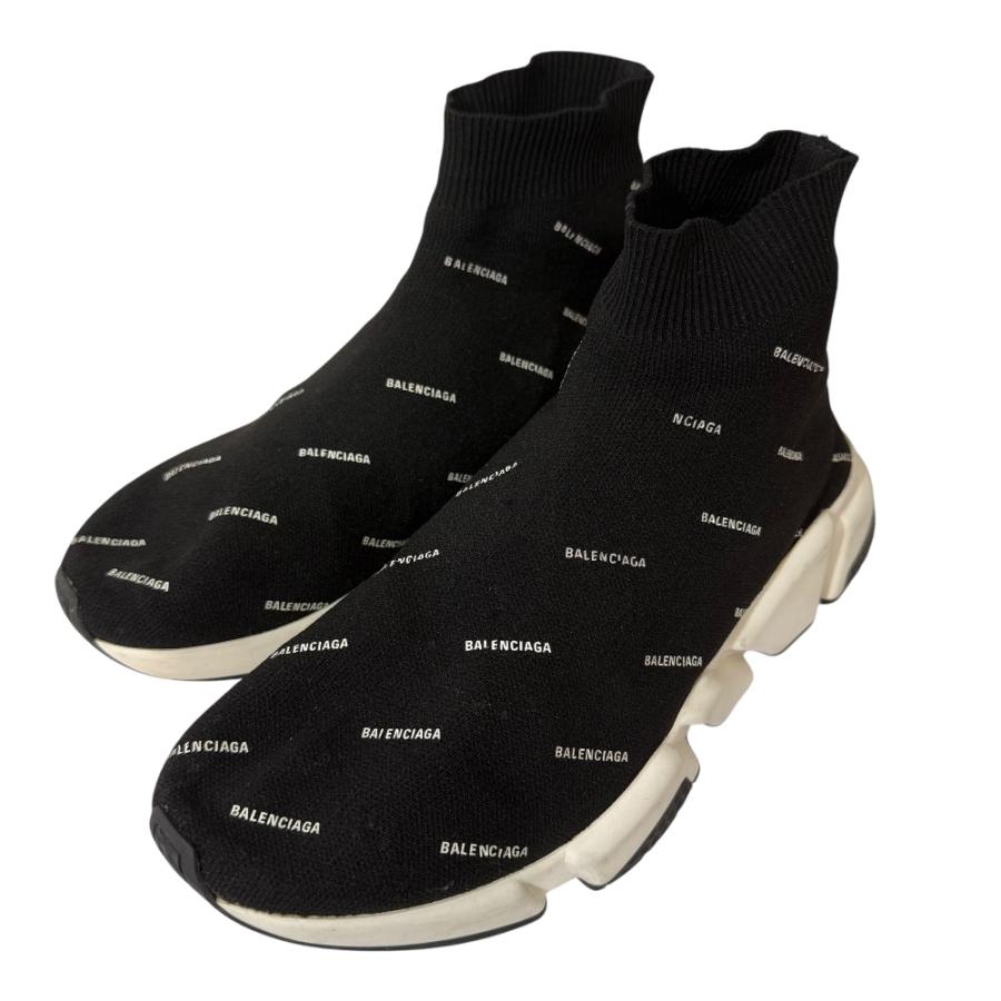 BALENCIAGA（バレンシアガ） 美品 ロゴ総柄 スピードトレーナー
