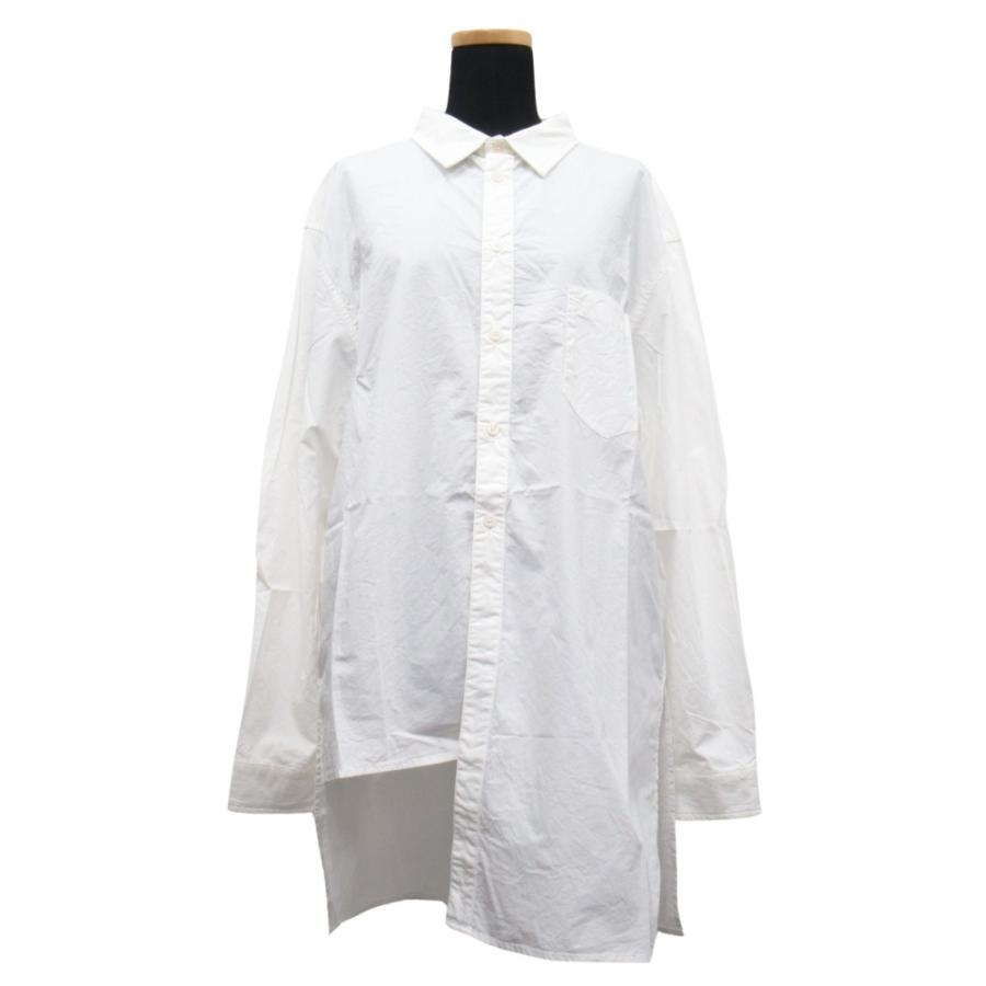 美品 NOT CONVENTIONAL ノットコンベンショナル アシンメトリー オーバーサイズ シャツ ワンピース カットソー サイズF 黒 ブラック メンズ レディース 古着 中古 USED 美品 NOT CONVENTIONAL ノットコンベンショナル アシンメトリー