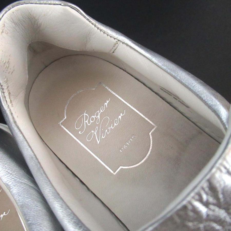 Roger Vivier（ロジェヴィヴィエ） 美品 ビジュー ストラスバックル