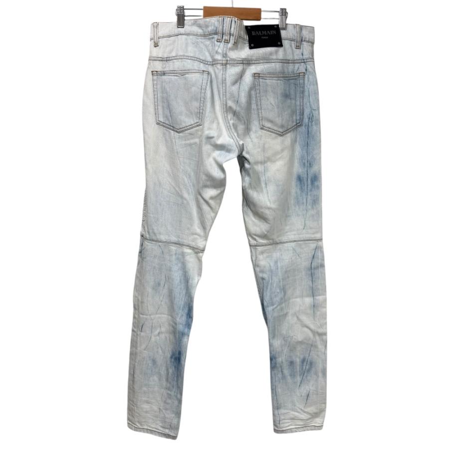 BALMAIN（バルマン） 美品 ストレッチ バイカージーンズ デニムパンツ