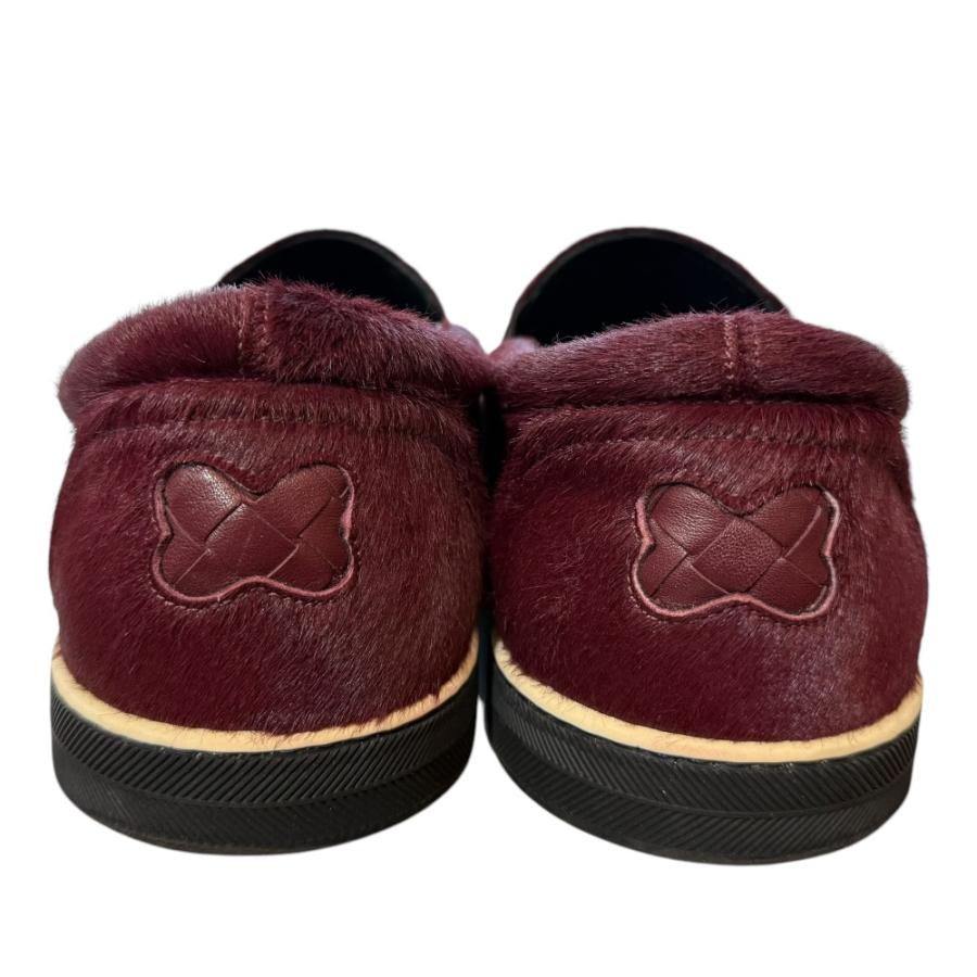 美品 BOTTEGA VENETA ボッテガヴェネタ ハラコ スリッポン スニーカー 