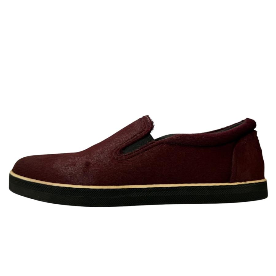 美品 BOTTEGA VENETA ボッテガヴェネタ ハラコ スリッポン スニーカー 