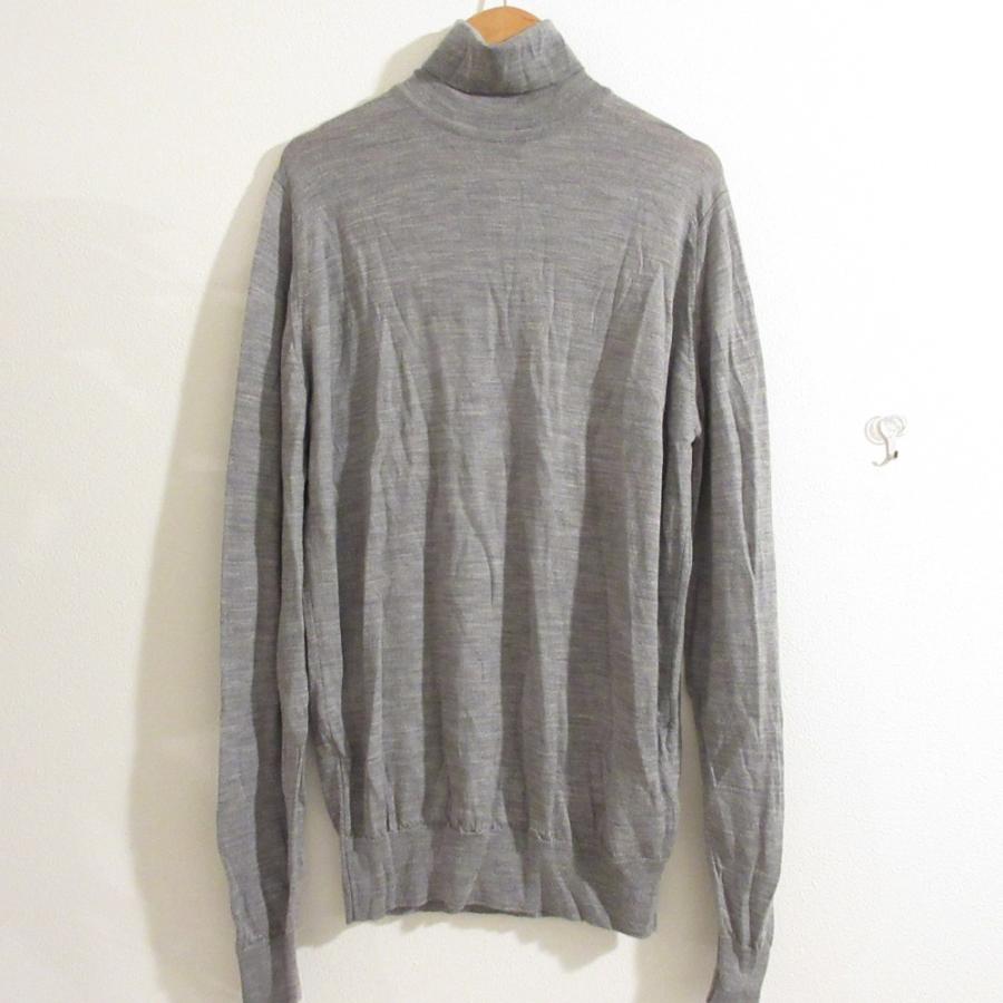 JOHN SMEDLEY（ジョンスメドレー） 美品 長袖 タートルネック ニット 