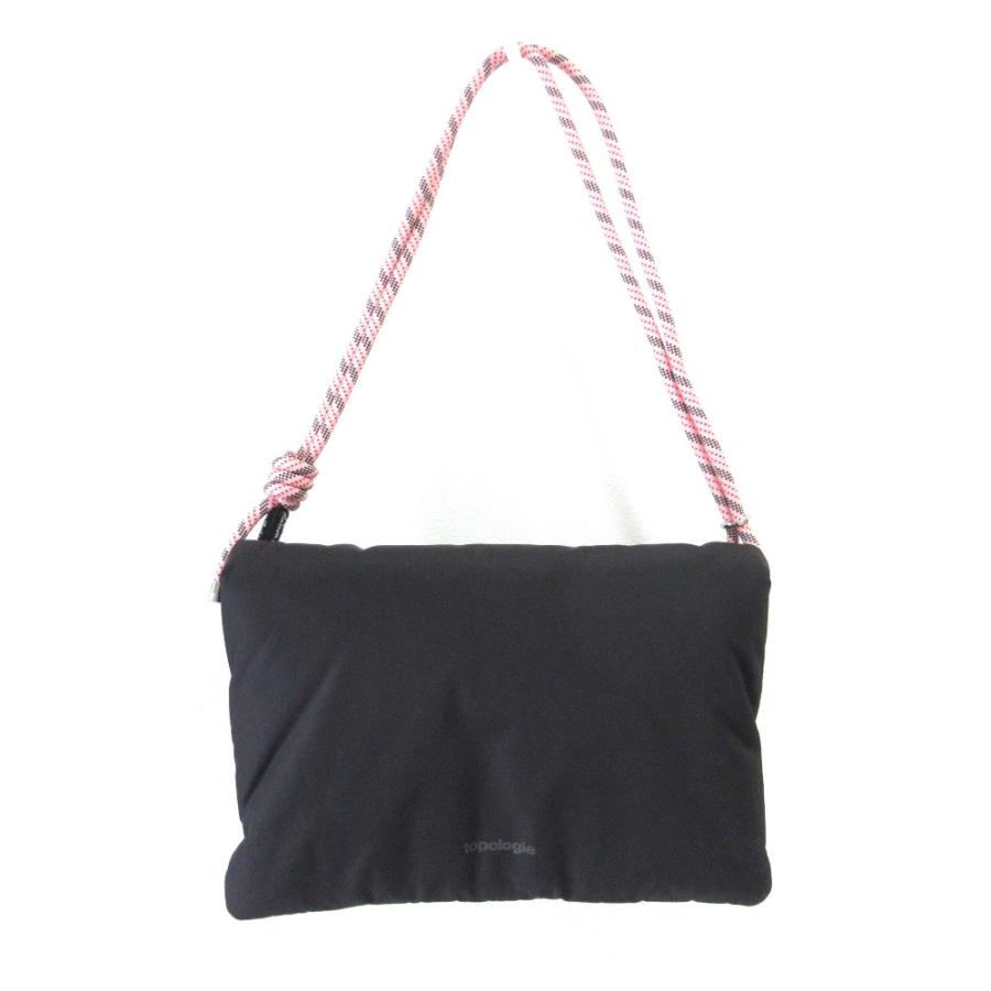 topologie ボディバッグ 黒 Topologie 良品 トポロジー クロスボディ ショルダーバッグ