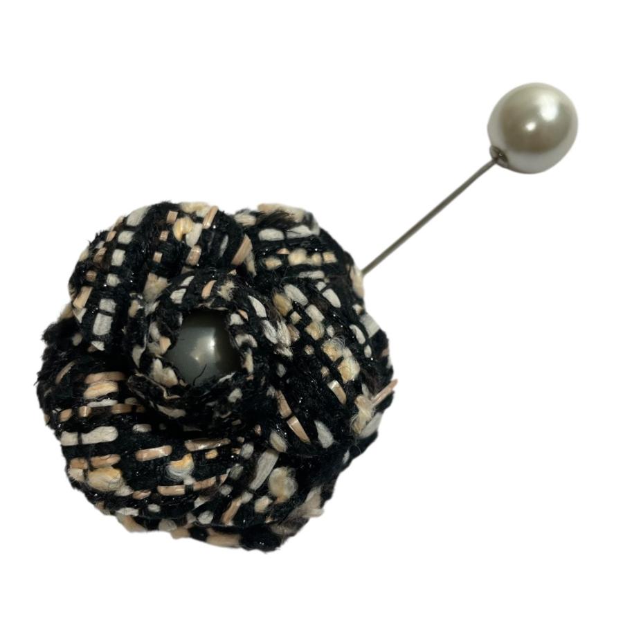 美品　ルネ　Rene パール　ブローチ Rene（ルネ） ラインストーンパールブローチ