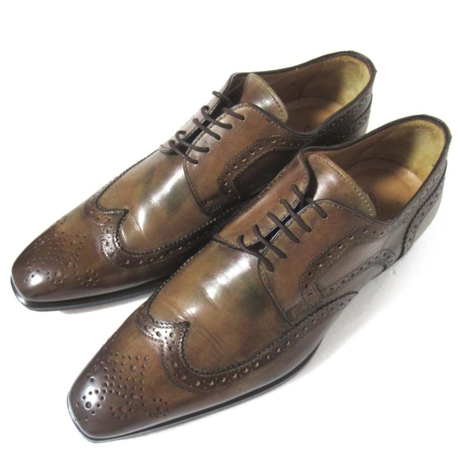 美品 FRANCESCO BENIGNO フランチェスコベニーニョ レザー ウィング