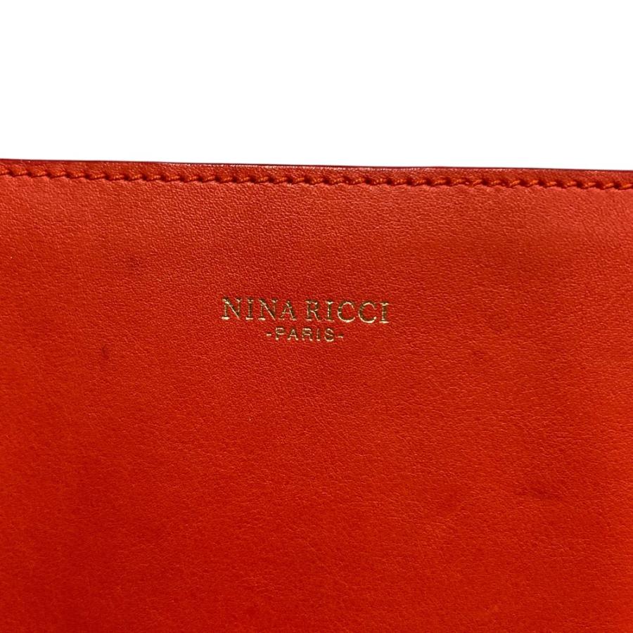 NINA RICCI ニナリッチ ブラウス M 赤 【古着】【中古】【送料無料】 NINA RICCI - NINA RICCI ニナリッチ ブラウス M 赤 【古着】【中古