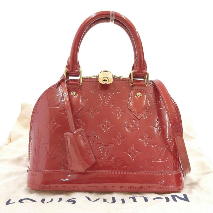 LOUIS VUITTON 美品 ルイヴィトン モノグラムヴェルニ アルマBB 2WAY 