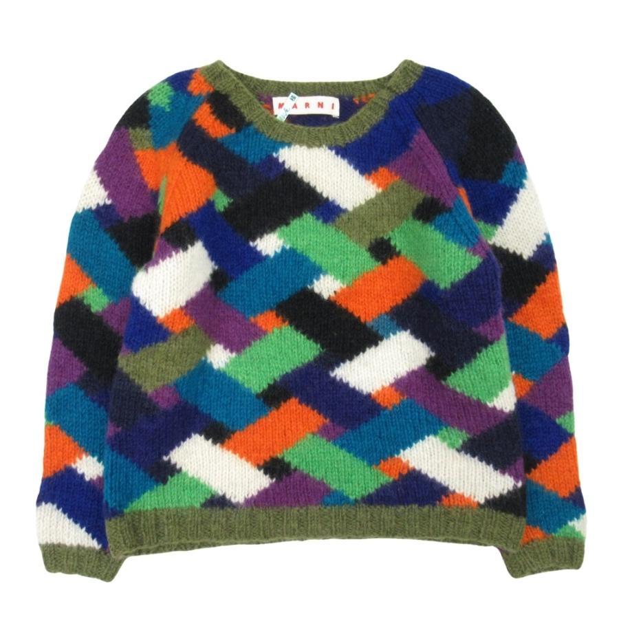 Marni ニット 15aw マルニ(MARNI) グラデーションモヘアニット 15AW