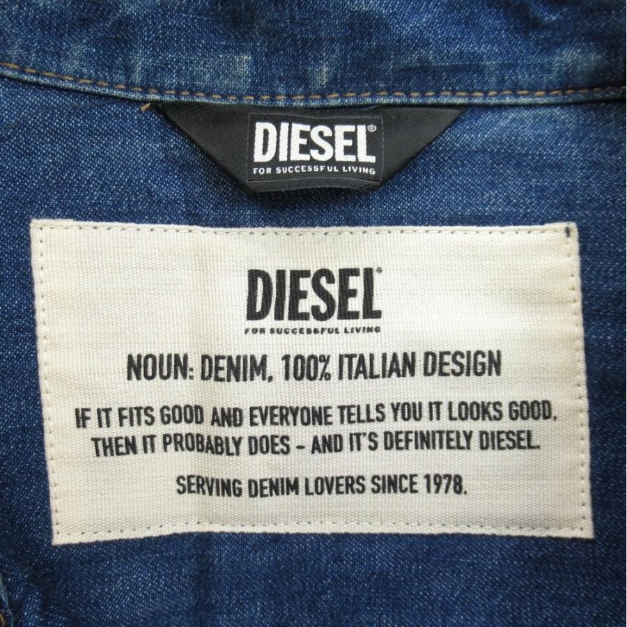 DIESEL（ディーゼル） 新品同様 21ss DIESEL パッチワーク デニム 