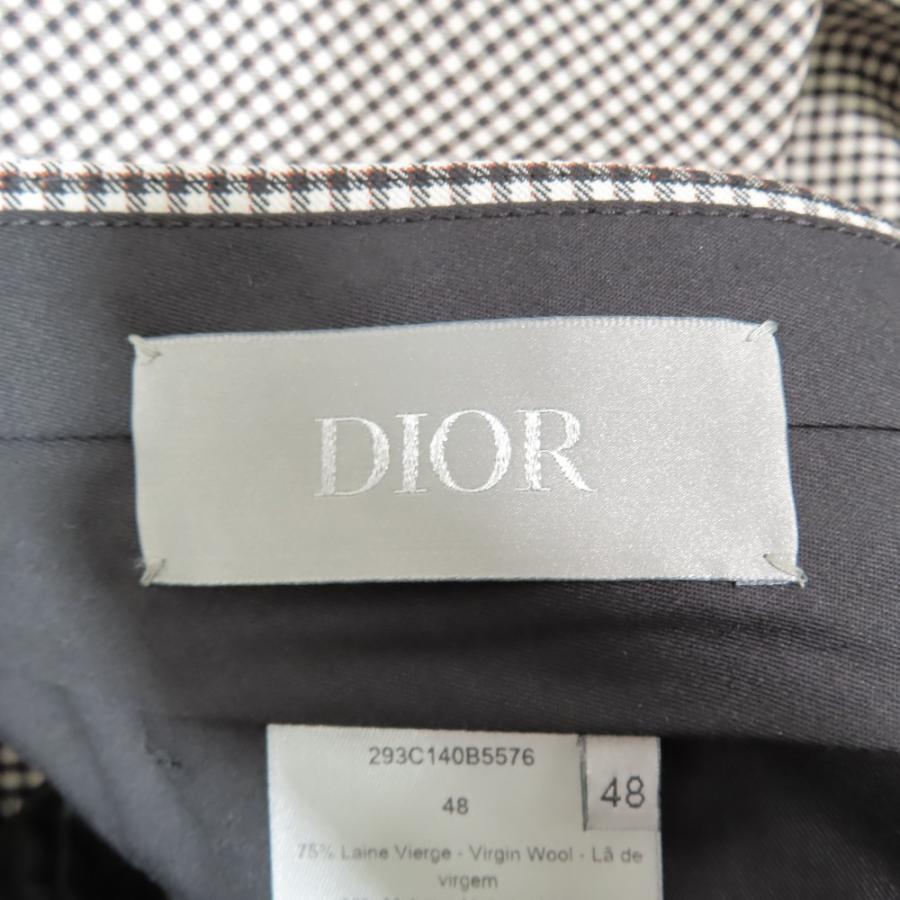 クリスチャンディオール　ショートパンツ　キュロット　セーラー　黒　ウール　シルク クリスチャンディオール ショートパンツ キュロット セーラー 黒