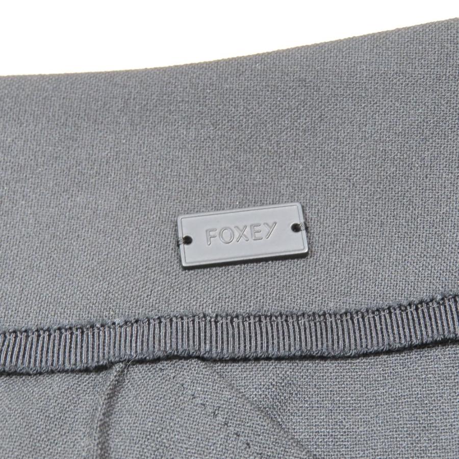 良品　Foxey フォクシー　クロップドパンツ　ロゴプレート　ミッドナイト　40 楽天市場】FOXEY BOUTIQUE ザ ピッパドレス 42874