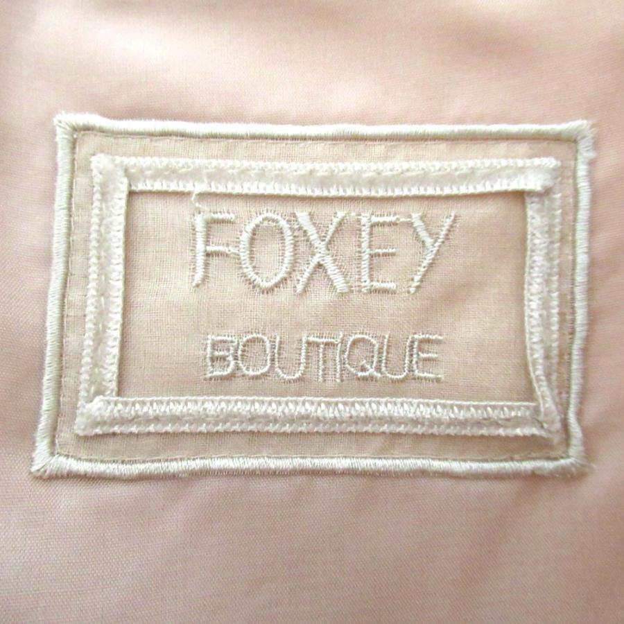 FOXEY BOUTIQUE 美品 フォクシーブティック Dress Monochrome ひざ丈