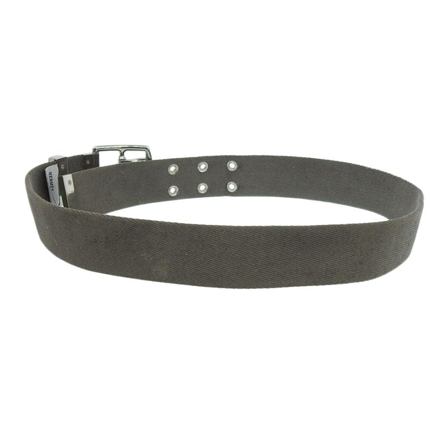 HERMES 美品 エルメス エトリヴィエール ウールキャンバス