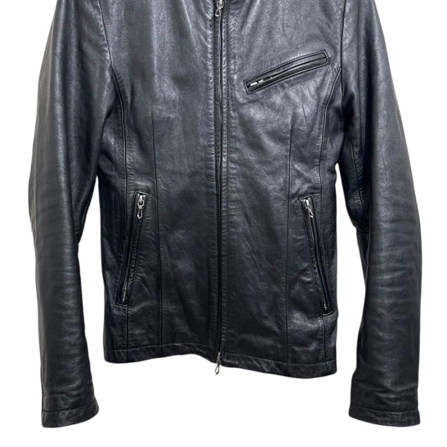 美品 GOSTAR DE FUGA ゴスタールジフーガ レザー シングルライダース