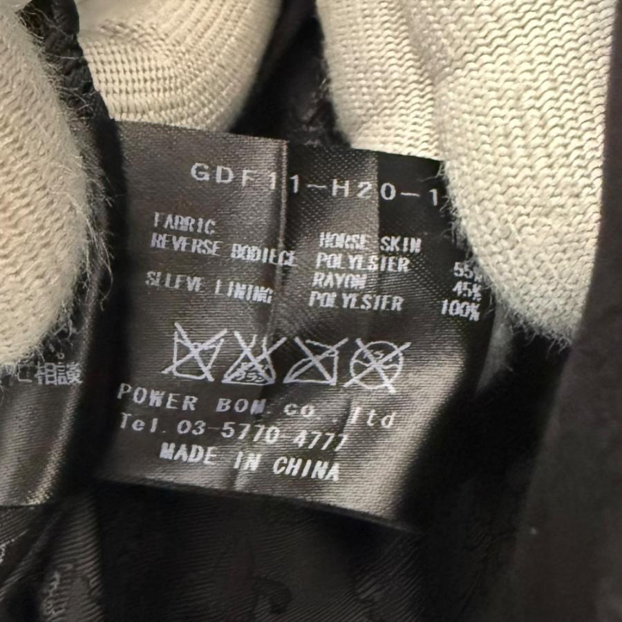 美品 GOSTAR DE FUGA ゴスタールジフーガ レザー シングルライダース