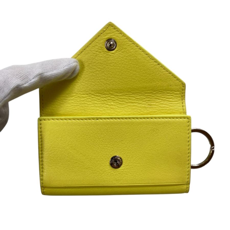 BALENCIAGA（バレンシアガ） PAPER ペーパー レザー ロゴ 三つ折り 6連