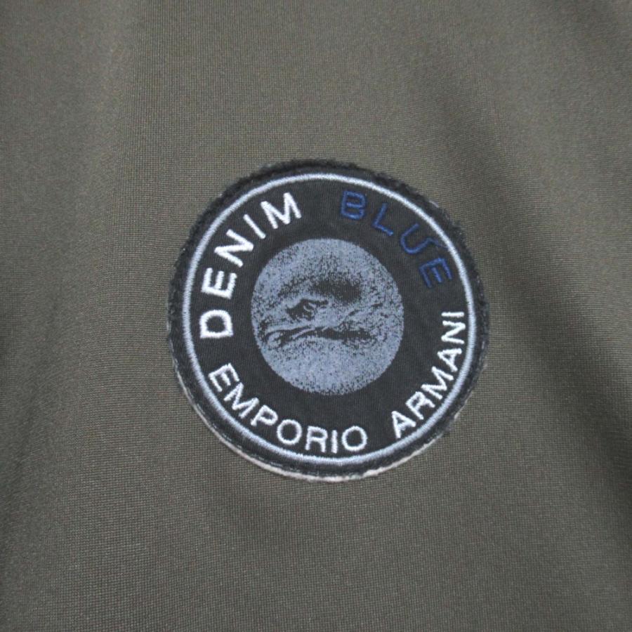 【美品】エンポリオアルマーニ ARMANIジップ ジャケット アウター ネイビー EMPORIO ARMANI EA7 (エンポリオ アルマーニ) ラインロゴ