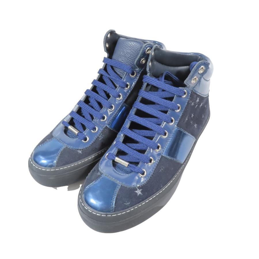 JIMMY CHOO 未使用 ジミーチュウ ハイカット スニーカー スター