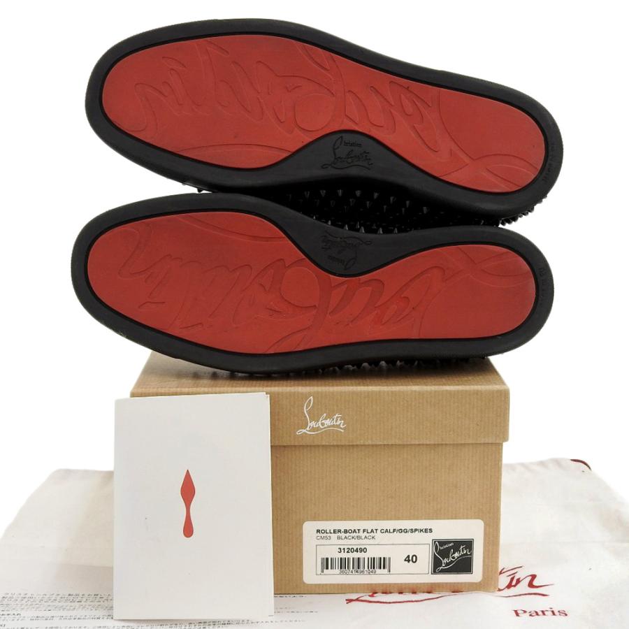 Christian Louboutin（クリスチャンルブタン） 美品 ローラーボート 