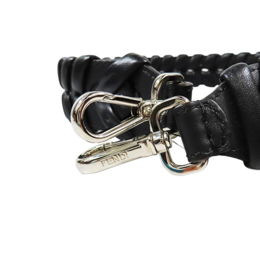 フェンディ FENDI ショルダーストラップ ストラップユー ブラック
