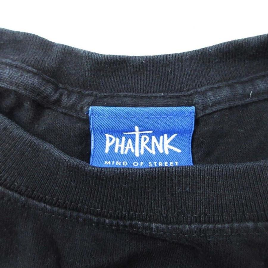 PHATRNK ロゴ入り長袖カットソー 黒 しおん様専用ページ】 【PHATRNK＋ファットランク】黒 TロンT S